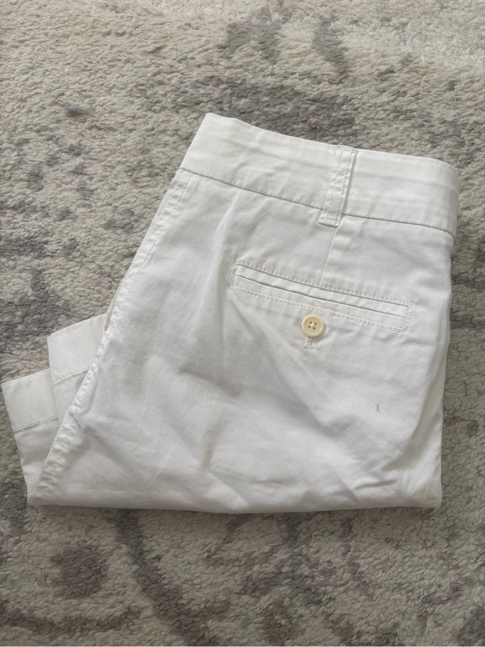 J. Crew Women's White Cotton Shorts